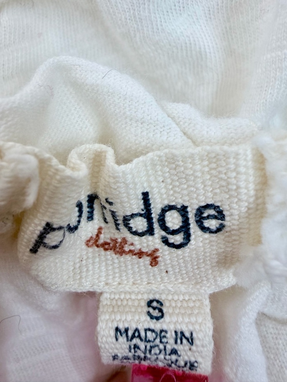 Anthropologie Porridge "Freya" White Eyelet Smocked Off-Shoulder Top - S - Picture 10 of 15